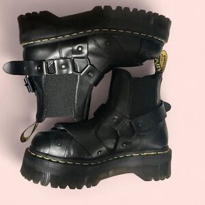 Dr. Martens Black Platform Boots